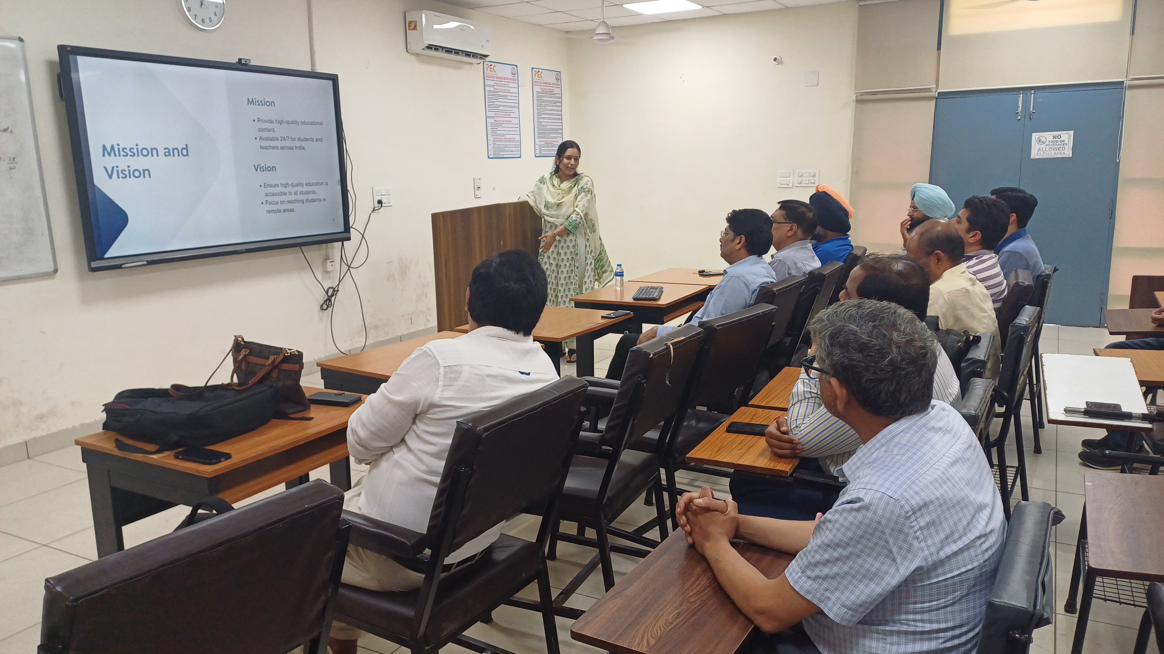 Swayam Prabha Awareness Session Organized at PEC Chandigarh